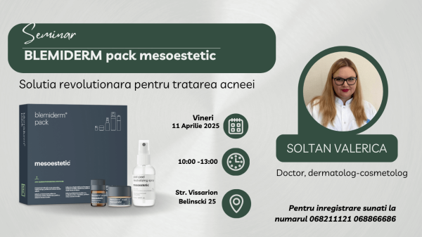 BLEMIDERM pack - soluția revoluționară pentru tratarea acneei
