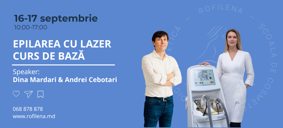 CURS DE BAZĂ ÎN EPILAREA LASER