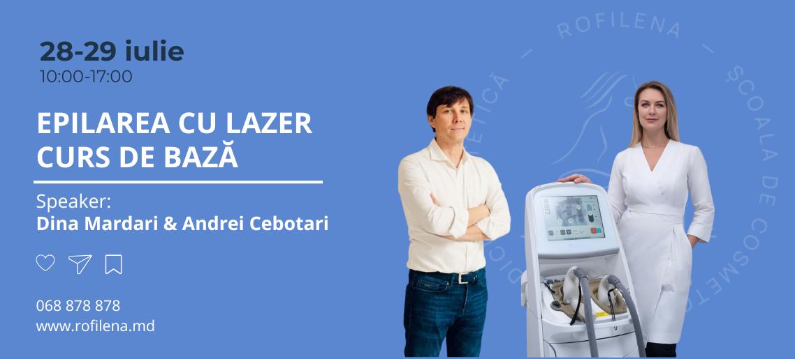 CURS DE BAZĂ ÎN EPILAREA LASER