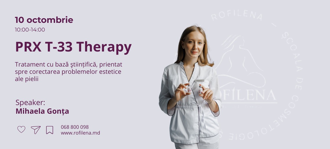 Seminar PRXT33 - Terapia revoluționară pentru biorevitalizarea feței și a corpului.