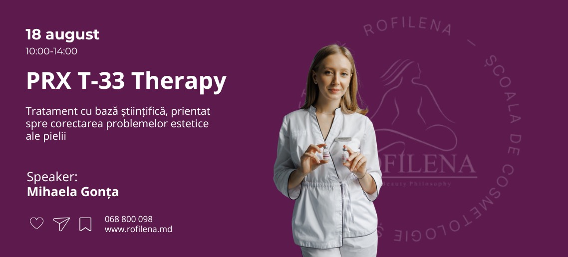 Seminar PRXT33 - Terapia revoluționară pentru biorevitalizarea feței și a corpului.