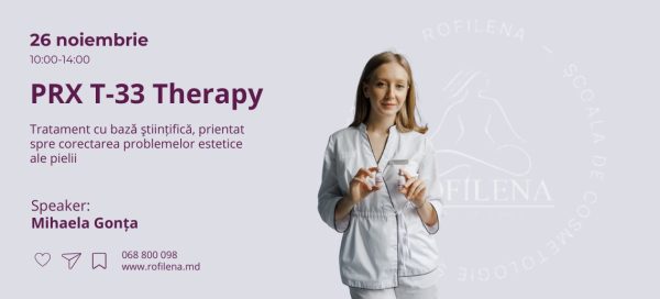 Seminar PRXT33 - Terapia revoluționară pentru biorevitalizarea feței și a corpului.