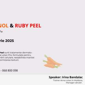 Seminar Anna Lotan Pro – Caratinol & Ruby Peel