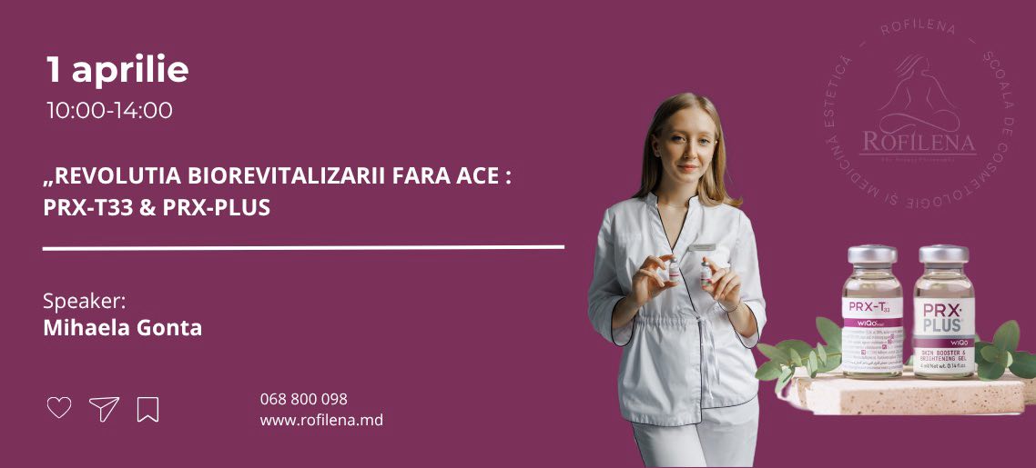 Revolutia biorevitalizarii fara ace : PRX-T33 & PRX- PLUS