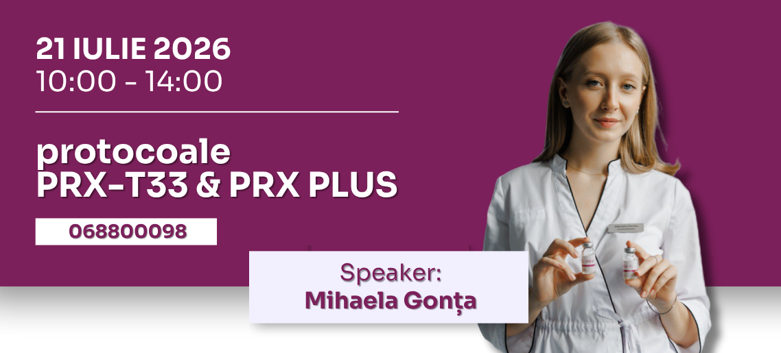 Seminar PRX-T33 & PRX Plus – Protocoale și Strategii de Tratament